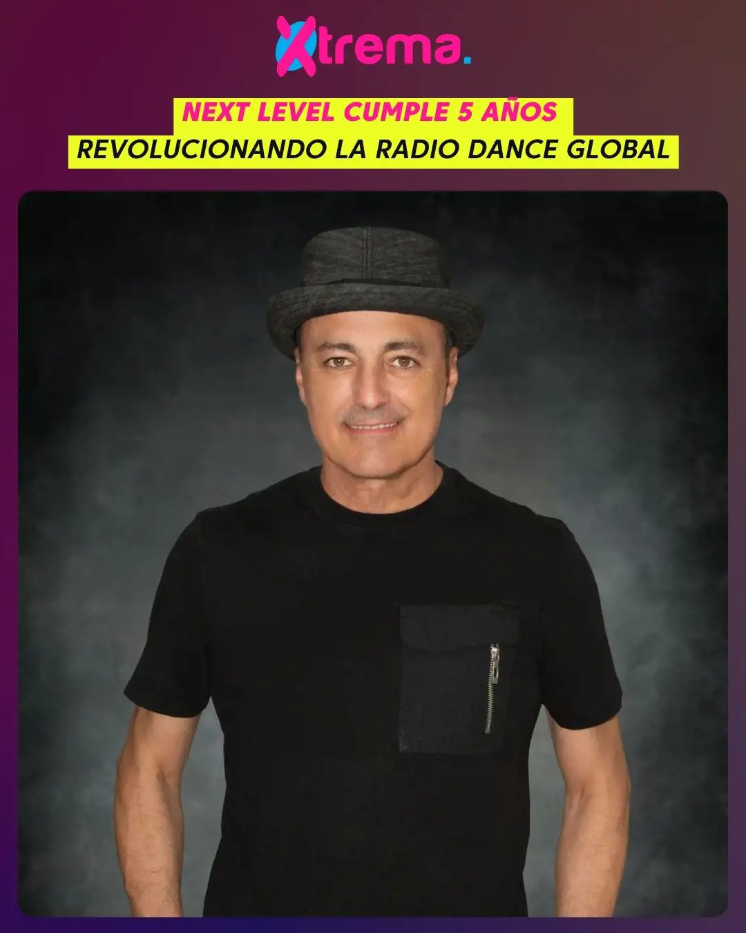 Luis López, director y presentador de Next Level.