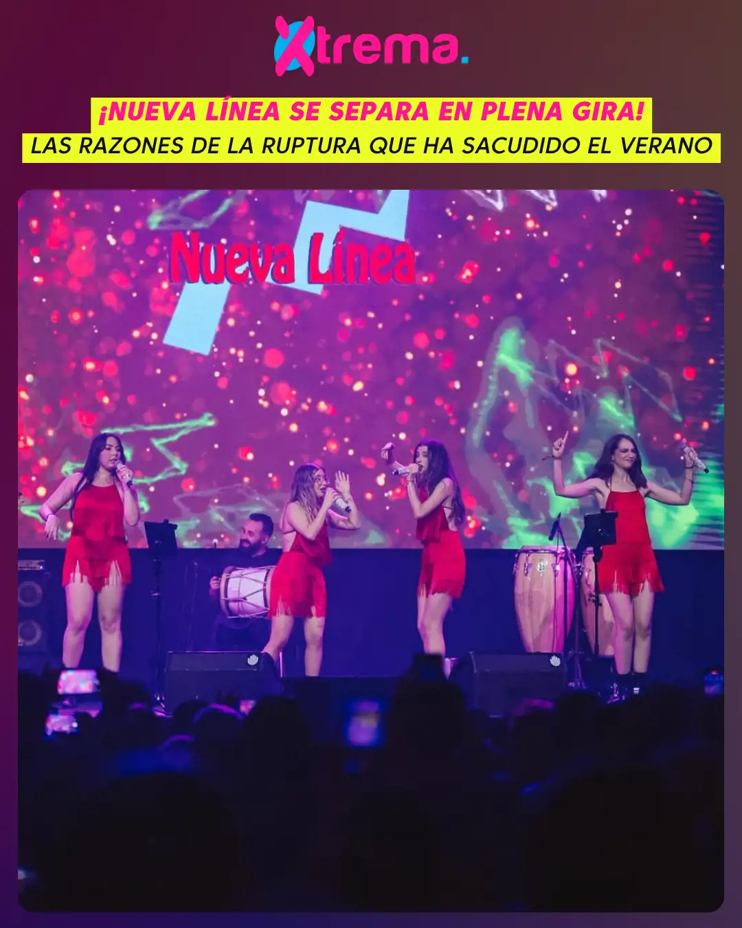 La Orquesta Nueva Línea en uno de sus conciertos.
