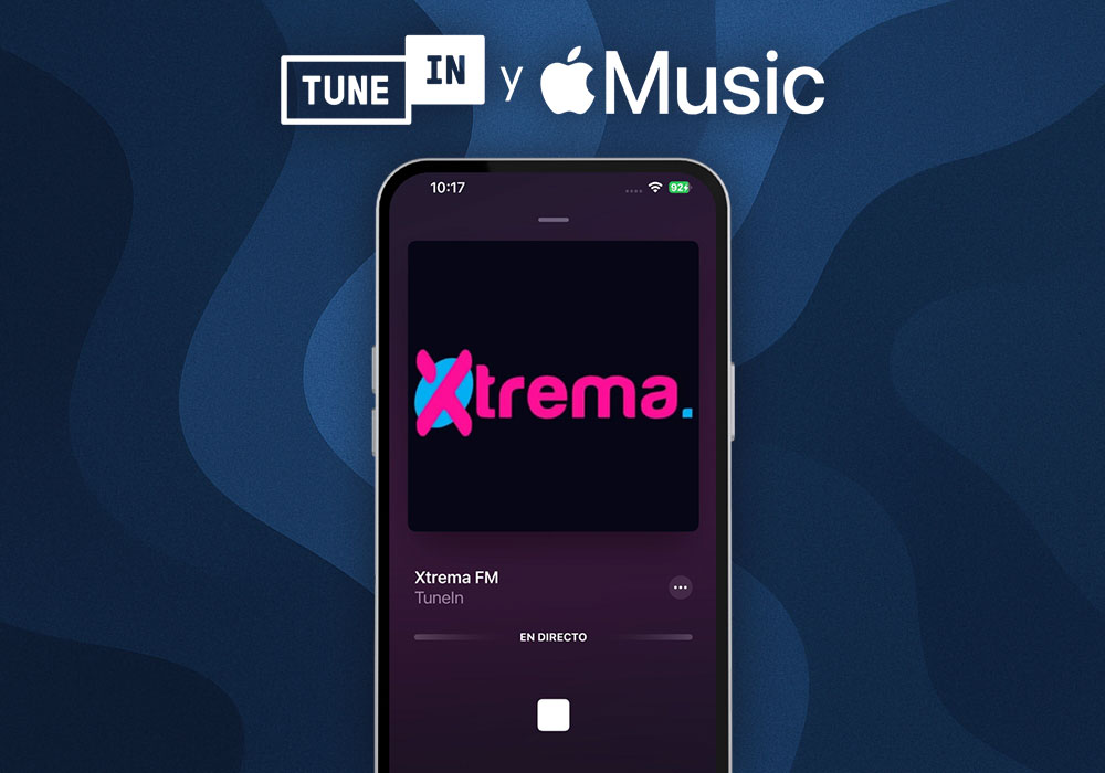 TuneIN y Apple Music